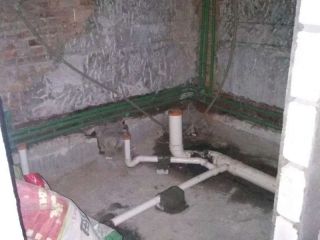 水电线管开槽施工
